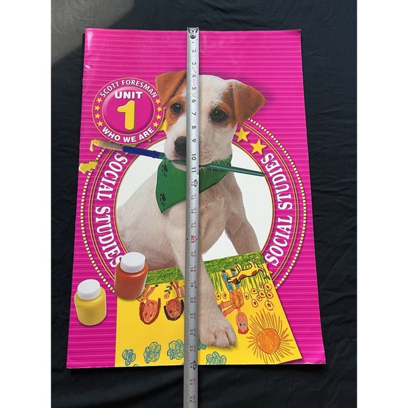 SCOTT FORESMAN Unit 1-6 Lot Social Studies GIANT Classroom Size 16x24 Books - Picture 3 of 16